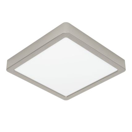 Eglo - Plafonnier LED dimmable LED/17W/230V chrome mat 21x21 cm