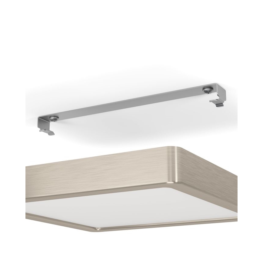 Eglo - Plafonnier LED dimmable LED/17W/230V chrome mat 21x21 cm