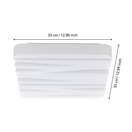 Eglo - Plafonnier LED LED/14,6W/230V
