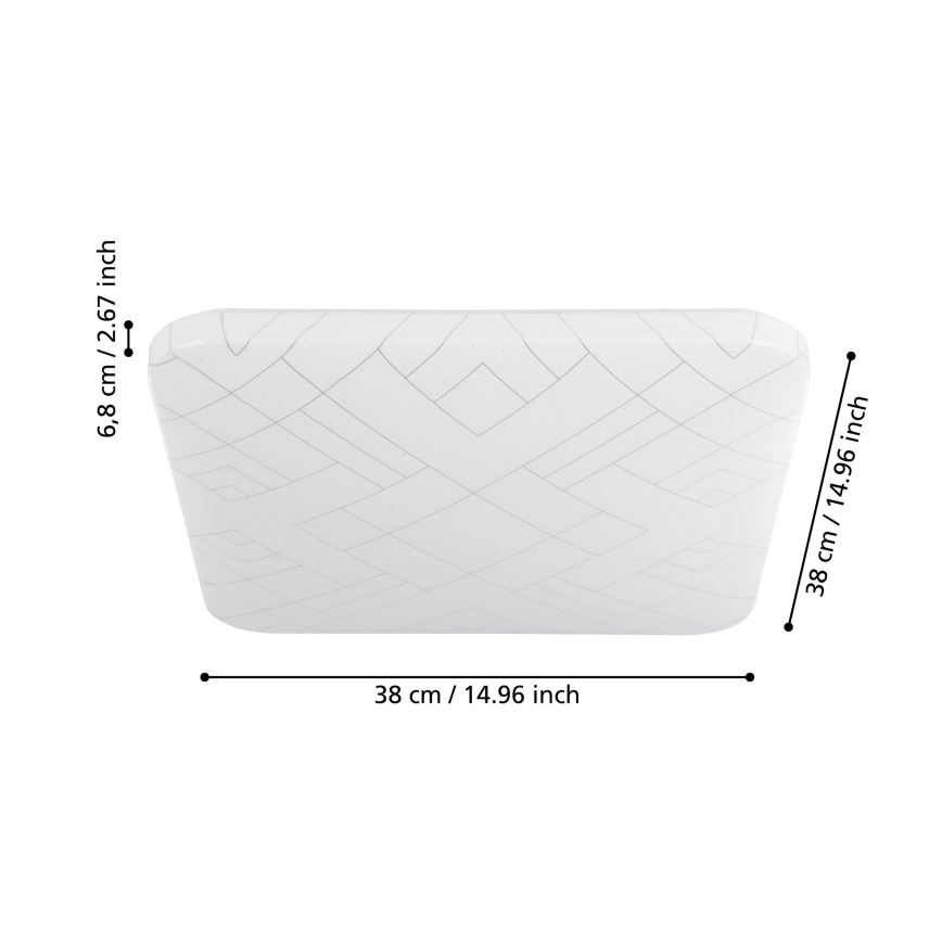 Eglo - Plafonnier LED/19,5W/230V