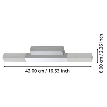 Eglo - Applique murale de salle de bain 2xLED/5,5W/230V IP44