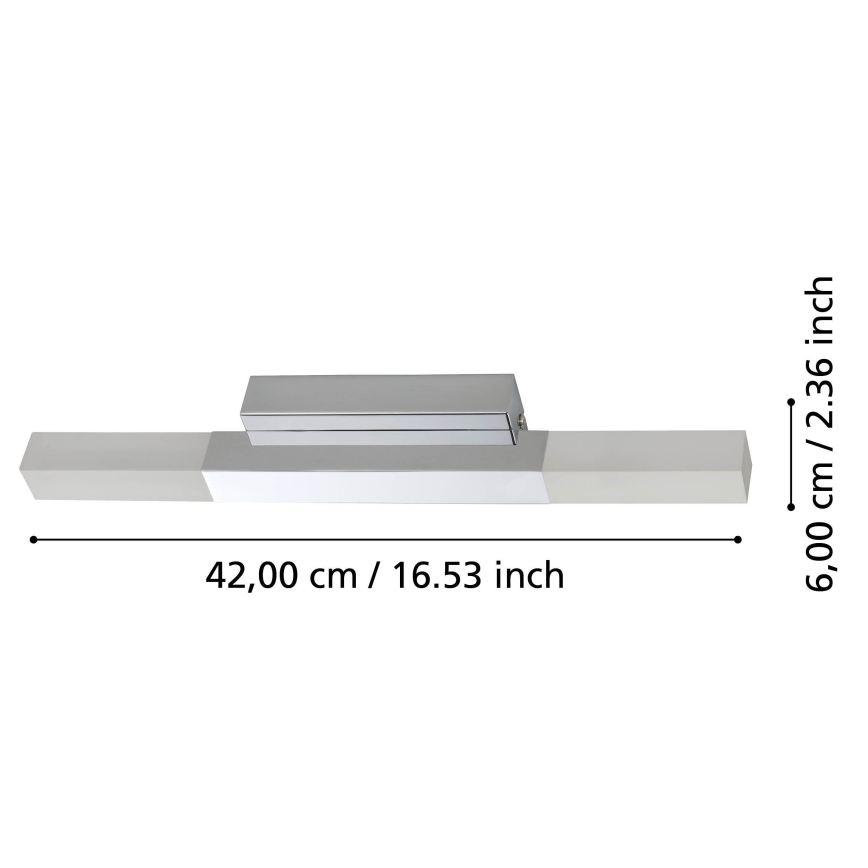Eglo - Applique murale de salle de bain 2xLED/5,5W/230V IP44
