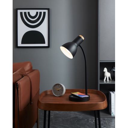Eglo - Lampe à intensité variable avec charge sans fil LED/5,5W/230V