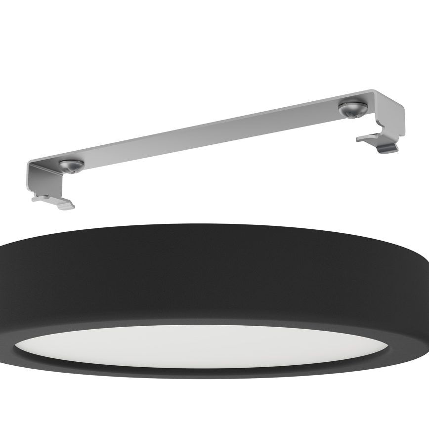 Eglo - Plafonnier LED pour salle de bains LED/11W/230V IP44 noir Ø 16 cm