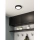 Eglo - Plafonnier LED salle de bain LED/11W/230V IP44 noir