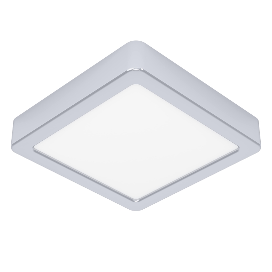 Eglo - Plafonnier LED pour salle de bains LED/11W/230V IP44 chromé brillant 16x16 cm