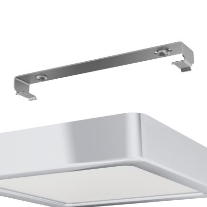 Eglo - Plafonnier LED pour salle de bains LED/11W/230V IP44 chromé brillant 16x16 cm