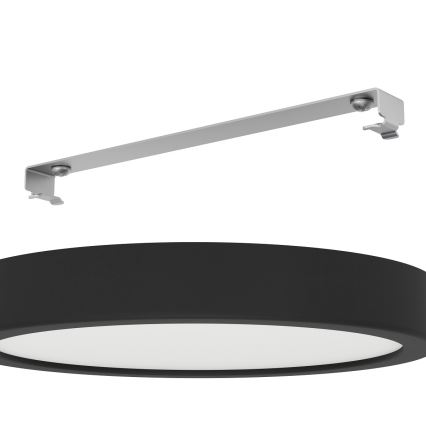 Eglo - Plafonnier LED salle de bain LED/17W/230V noir IP44