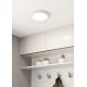 Eglo - Plafonnier LED salle de bain LED/17W/230V blanc IP44