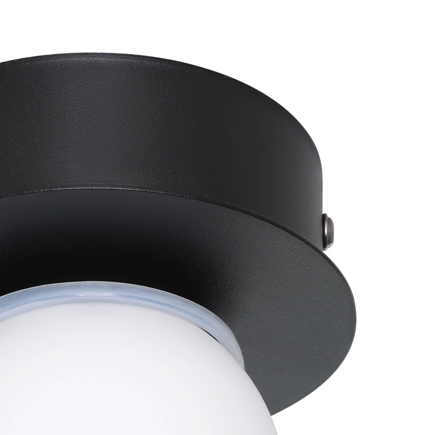 Eglo - Plafonnier salle de bain LED/3,3W/230V IP44 noir