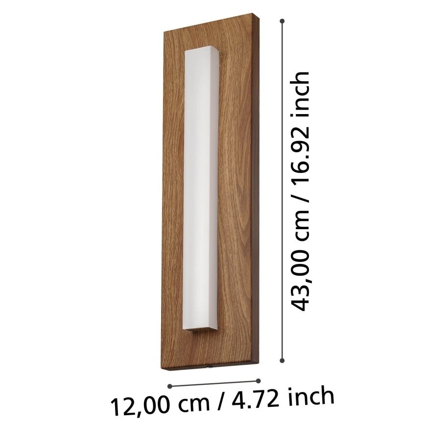 Eglo - Applique murale LED extérieure LED/7W/230V IP44