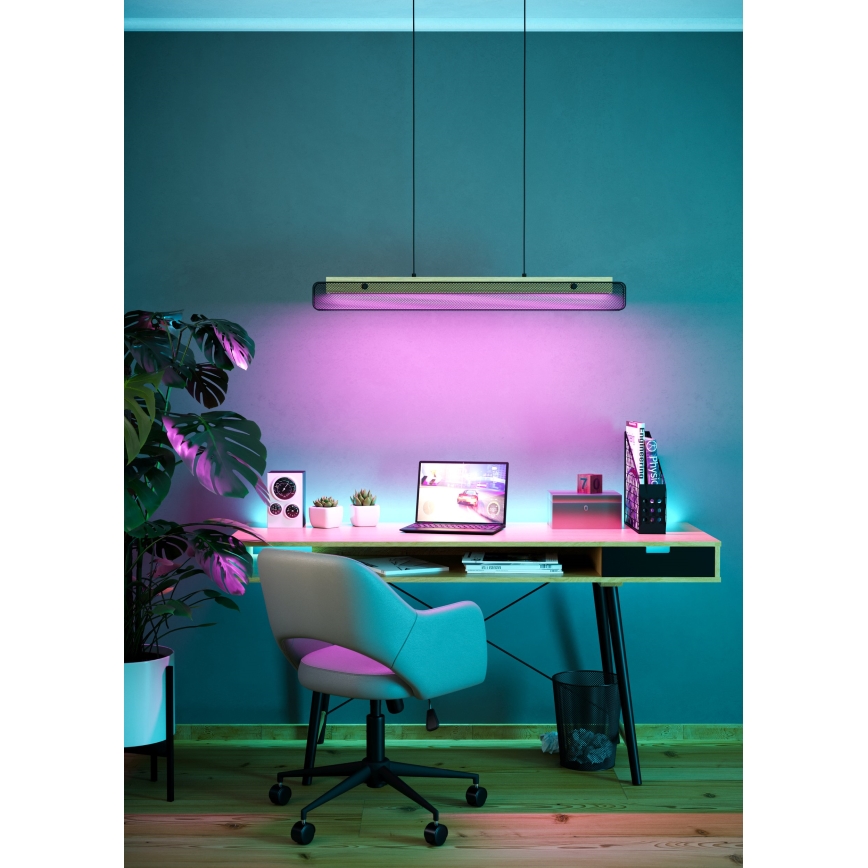 Eglo - Suspension filaire RGBW à intensité variable LED/34W/230V 2700-6500K