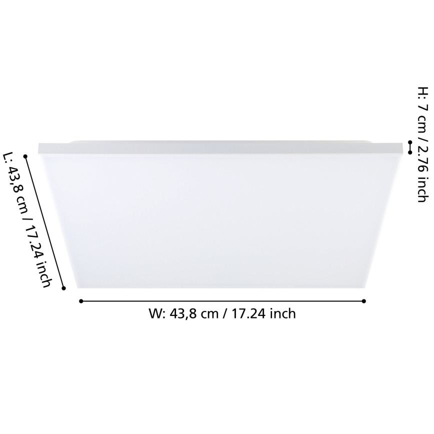 Eglo - Plafonnier LED/21W/230V