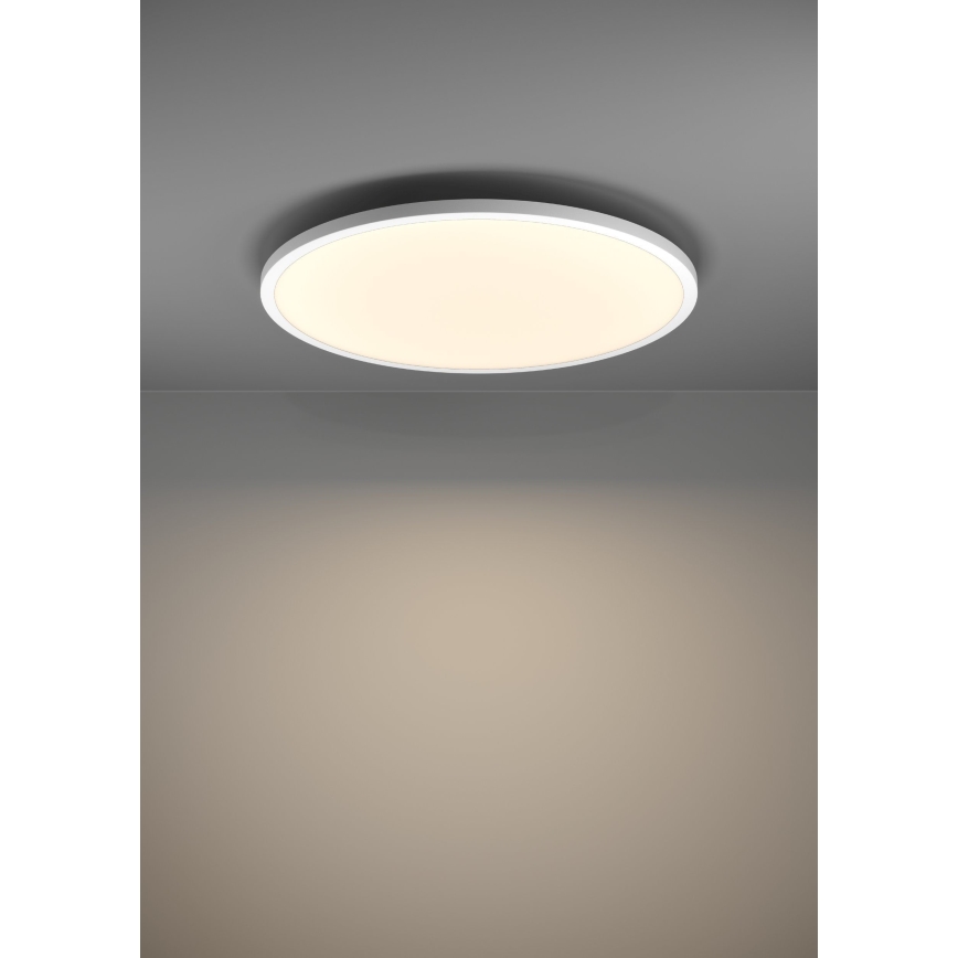Eglo - Plafonnier à intensité variable LED/41W/230V d. 60 cm blanc