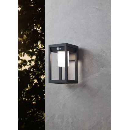 Eglo - Applique murale solaire LED avec capteur LED/3,7W/3,7V 2000 mAh IP44