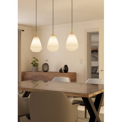 Eglo - Suspension filaire 3xE27/40W/230V