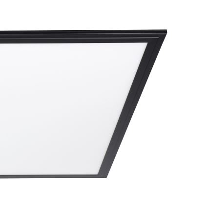 Eglo - Plafonnier LED/33W/230V 60x60 cm noir