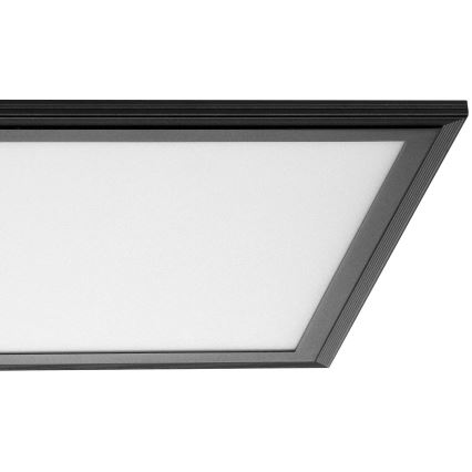 Eglo - Plafonnier LED/33W/230V 120x30 cm noir