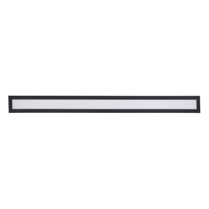 Eglo - Plafonnier LED/38W/230V 120x10 cm noir
