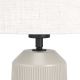 Eglo - Lampe de table 1xE27/40W/230V crème