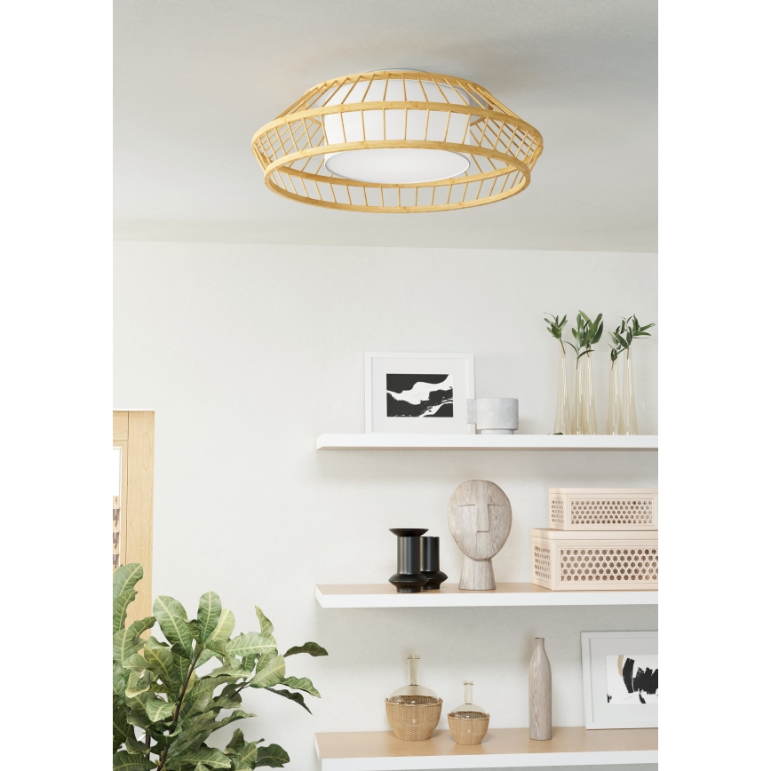Eglo - Plafonier RGBW à intensité variable LED/22W/230V 2700-6500K