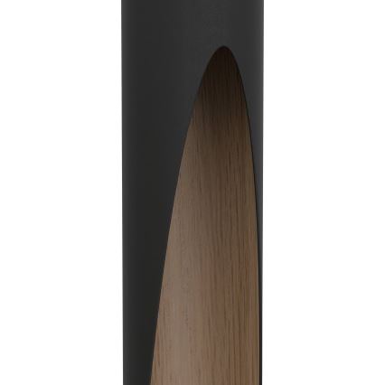 Eglo 900874 - Suspension LED sur câble BARBOTTO 1xGU10/4,5W/230V noir/marron