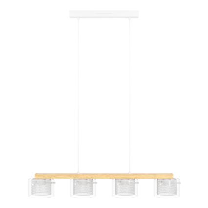 Eglo - Suspension filaire RGBW à intensité variable 4xLED/3,7W/230V 2700-6500K