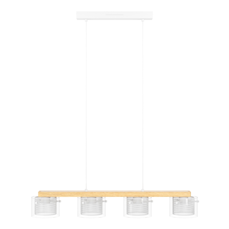 Eglo - Suspension filaire RGBW à intensité variable 4xLED/3,7W/230V 2700-6500K