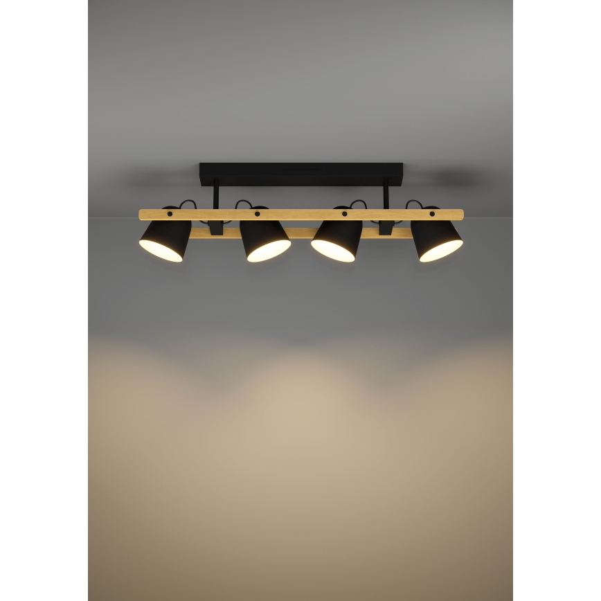 Eglo - Plafonnier RGBW à intensité variable 4xLED/3,7W/230V 2700-6500K