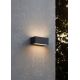 Eglo - Applique murale LED extérieure 2xLED/5W/230V IP65