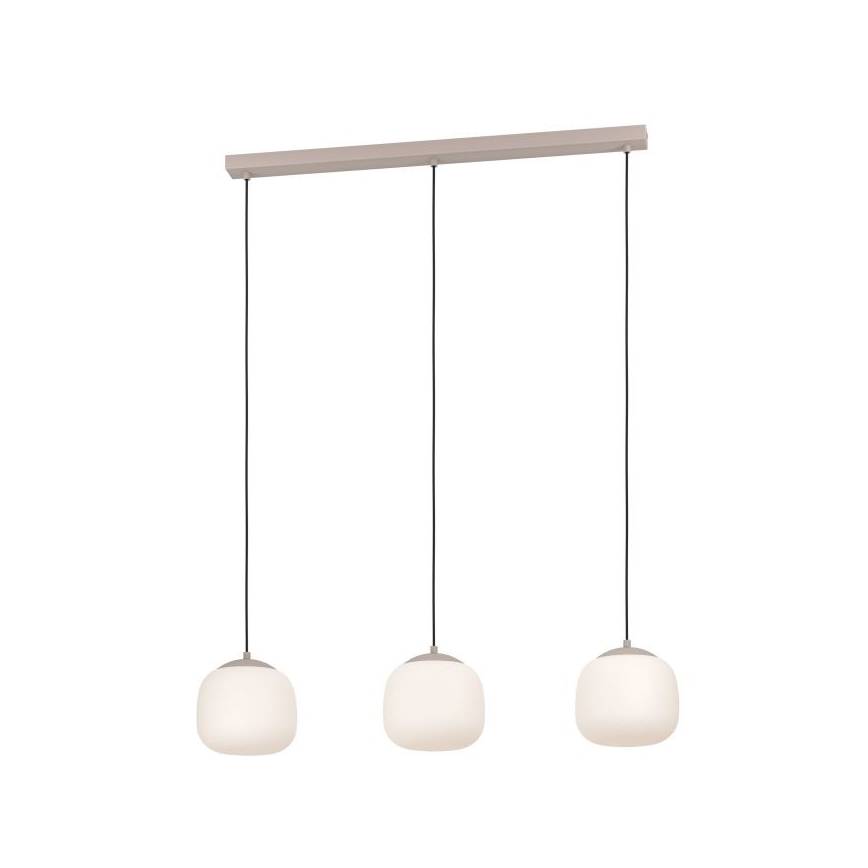 Eglo - Suspension filaire 3xE27/40W/230V