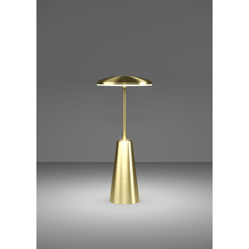 Eglo - Lampe d'extérieur tactile à intensité variable LED/2,8W/5V 2400K/3000K/4000K 5200 mAh IP54 doré