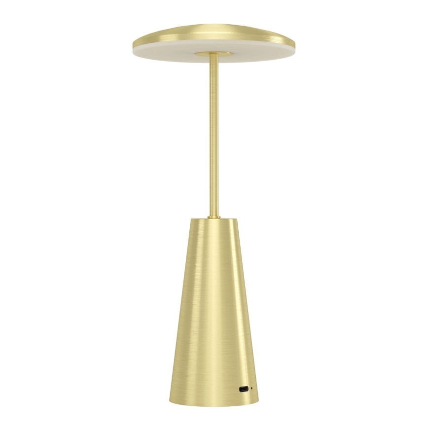 Eglo - Lampe d'extérieur tactile à intensité variable LED/2,8W/5V 2400K/3000K/4000K 5200 mAh IP54 doré