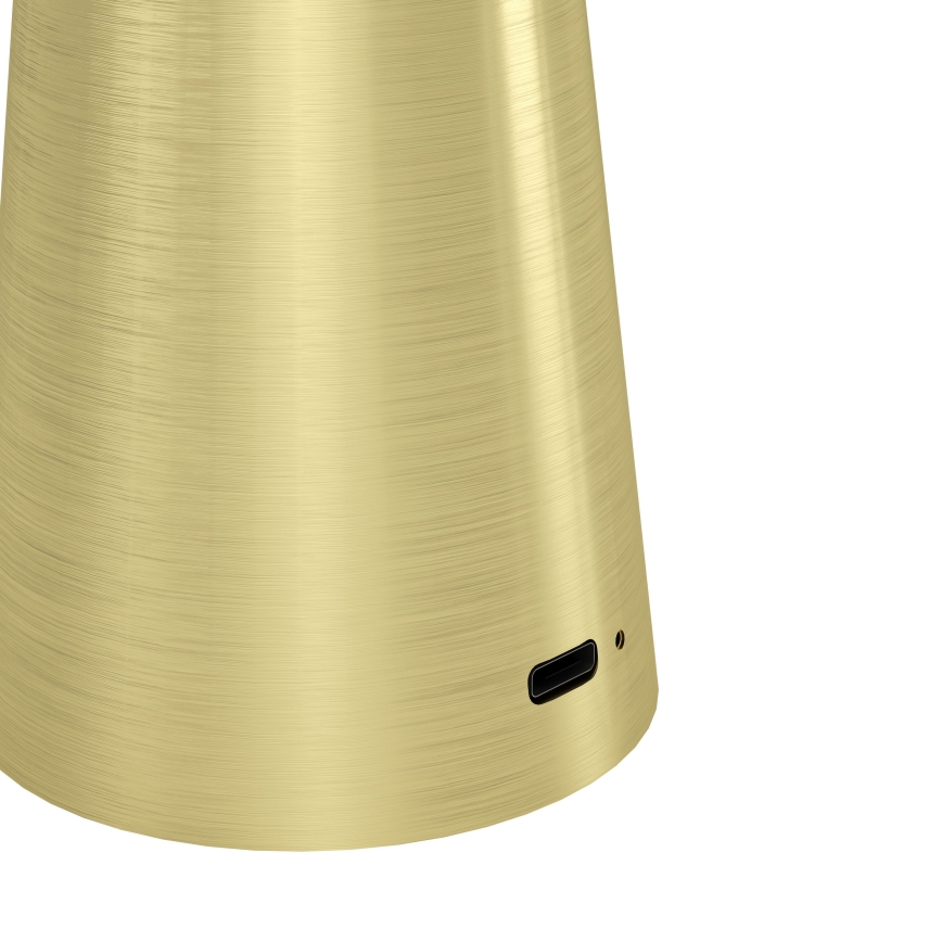 Eglo - Lampe d'extérieur tactile à intensité variable LED/2,8W/5V 2400K/3000K/4000K 5200 mAh IP54 doré