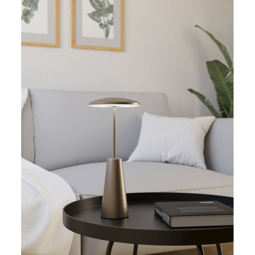 Eglo - Lampe d'extérieur tactile à intensité variable LED/2,8W/5V 2400K/3000K/4000K 5200 mAh IP54 beige