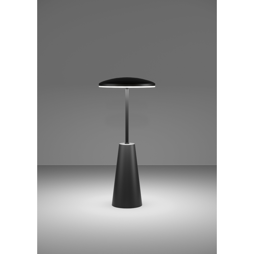 Eglo - Lampe d'extérieur tactile à intensité variable LED/2,8W/5V 2400K/3000K/4000K 5200 mAh IP54 noir