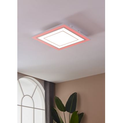 Eglo - Plafonnier LED RGBW à intensité variable LED/29W/230V 3000-6500K + télécommande