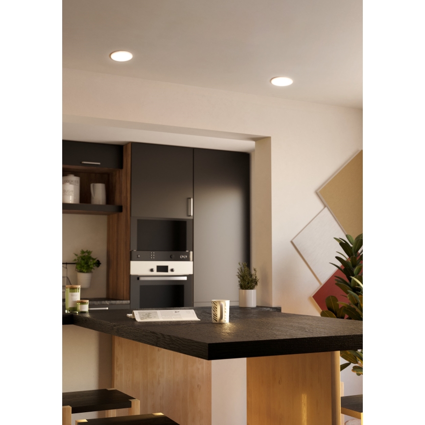 Eglo - Luminaire encastrable salle de bain LED/11,5W/230V d. 15,5 cm IP65
