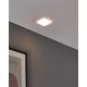Eglo - Luminaire encastrable salle de bain LED/5,5W/230V 10x10 cm IP65