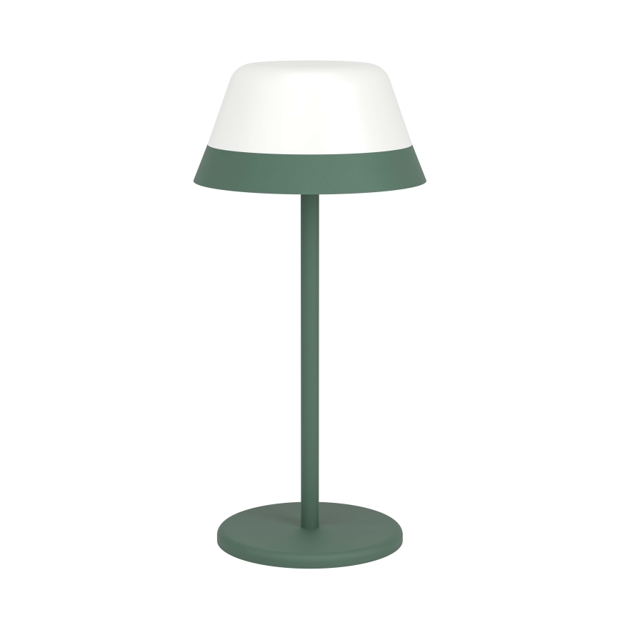 Eglo - Lampe d'extérieur RGBW à intensité variable 2en1 LED/1,5W/5V 2600 mAh IP54 vert