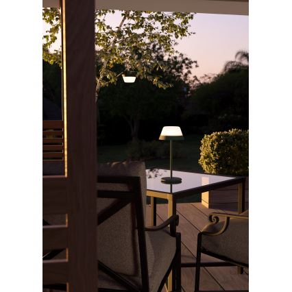 Eglo - Lampe d'extérieur RGBW à intensité variable 2en1 LED/1,5W/5V 2600 mAh IP54 vert