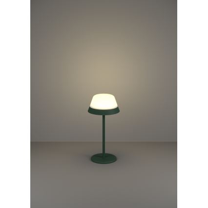 Eglo - Lampe d'extérieur RGBW à intensité variable 2en1 LED/1,5W/5V 2600 mAh IP54 vert