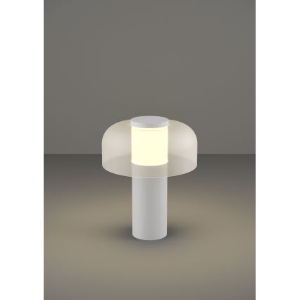 Eglo - Lampe tactile d'extérieur à intensité variable LED/2,25W/5V 2400-4000K 5200 mAh IP44 blanc