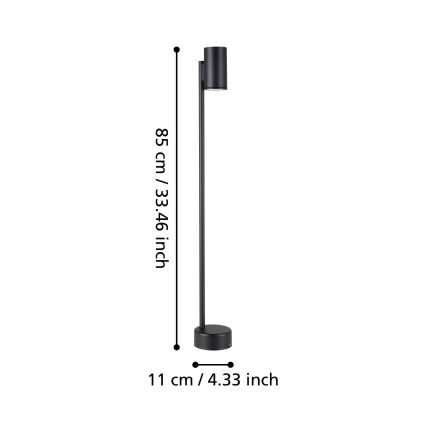 Eglo - Lampe extérieure 1xGU10/2,8W/230V IP44