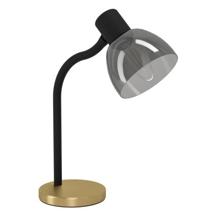 Eglo - Lampe de table 1xE14/25W/230V doré/noir