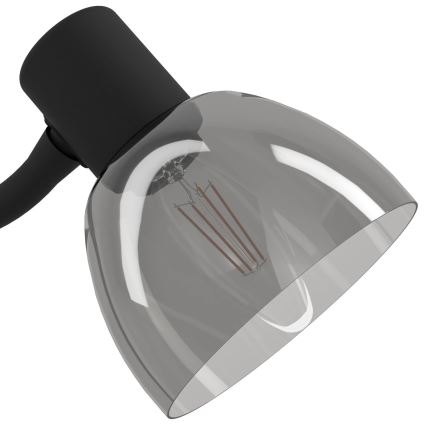Eglo - Lampe de table 1xE14/25W/230V doré/noir