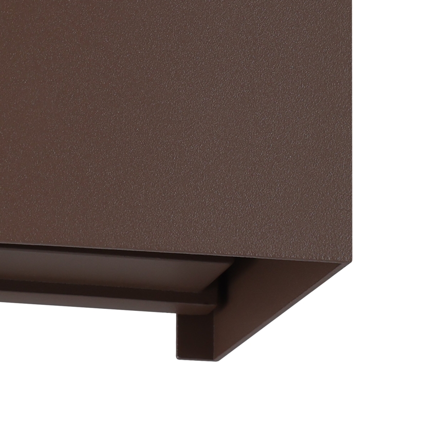 Eglo - Applique murale extérieure 2xLED/2,8W/230V IP54 marron
