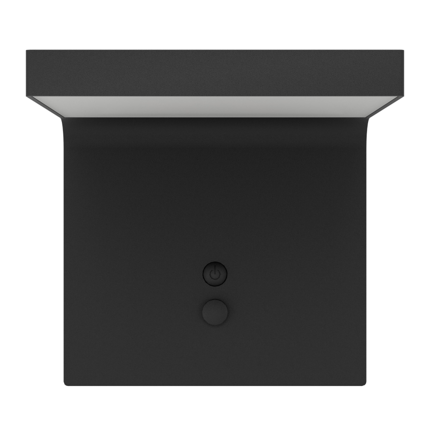 Eglo - Applique murale solaire avec détecteur LED/6,5W/3,7V IP44