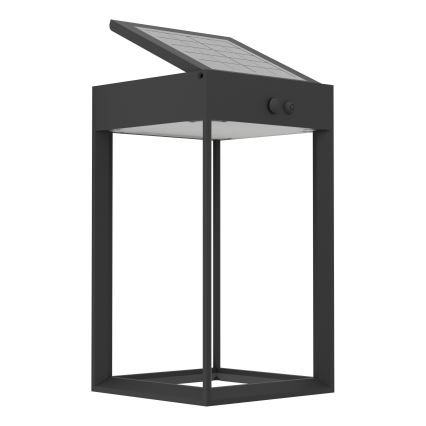 Eglo - Applique murale solaire avec détecteur LED/6,5W/3,7V IP44