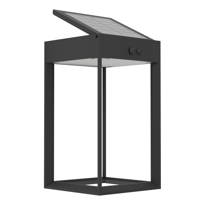 Eglo - Applique murale solaire avec détecteur LED/6,5W/3,7V IP44